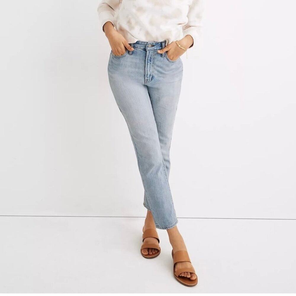 Madewell The Curvy Perfect Vintage high rise Jeans Sz 25T